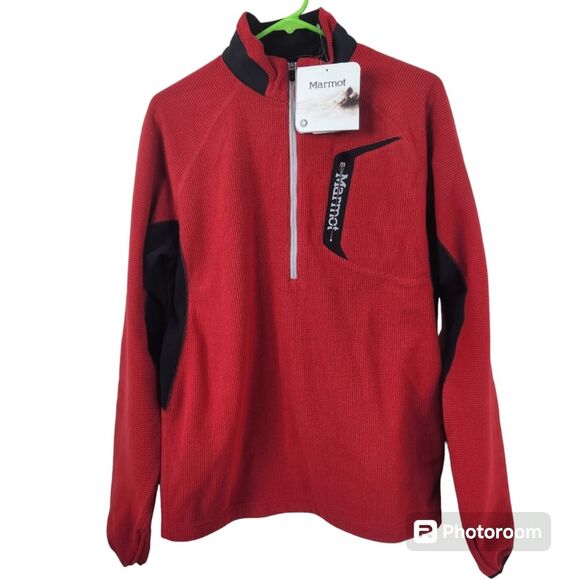 NEW Marmot Alpinist 1/2 Zip Long Sleeve Pullover Medium - Picture 1 of 8